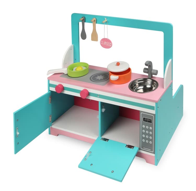 Retro Diner and Kitchen Doll Playset with Accessories - thumbnail 6