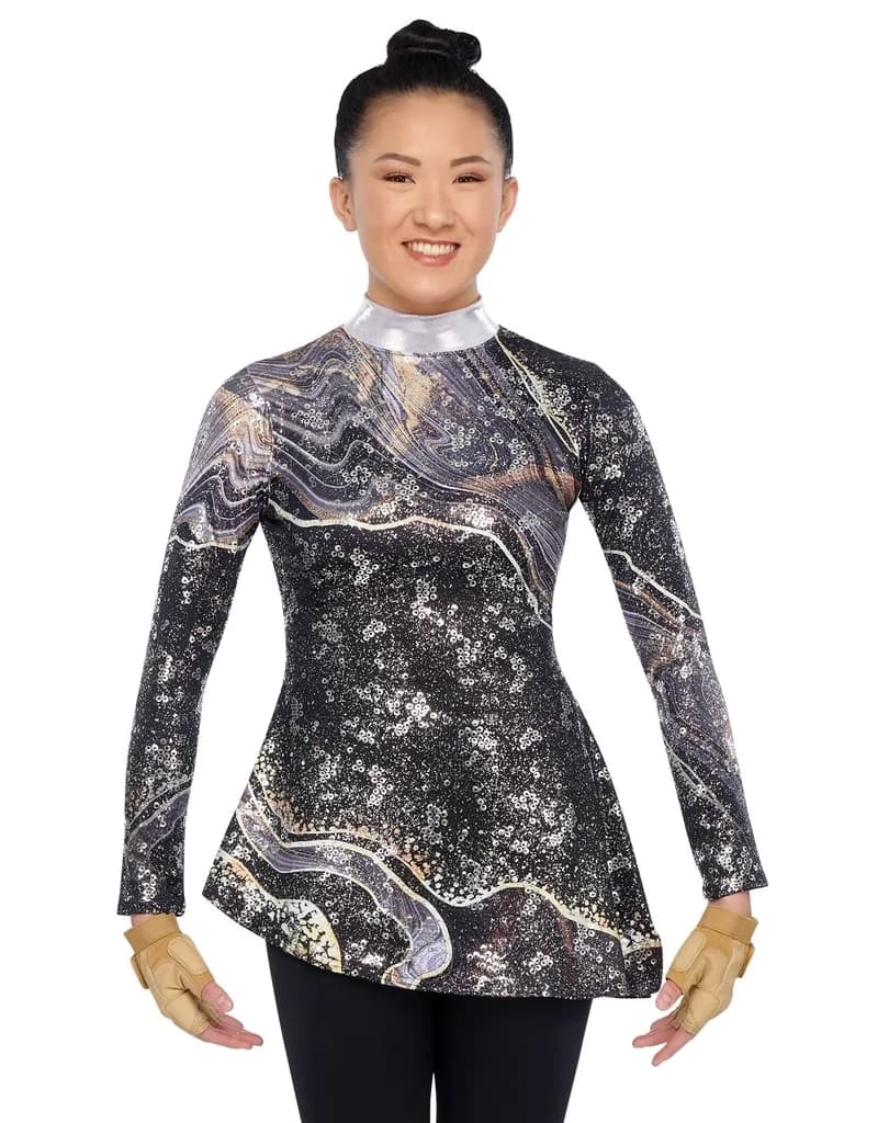 Instock Metallic Genesis Tunic