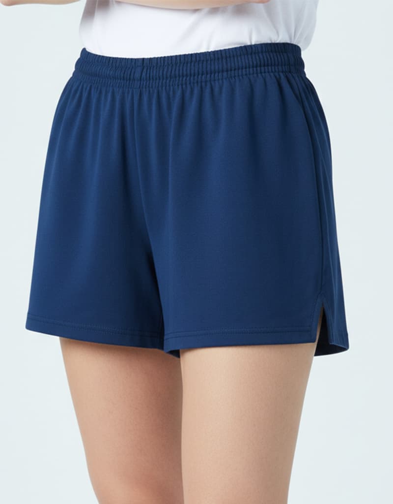 Ladies Junior Fit Jersey Shorts 987 - thumbnail 2