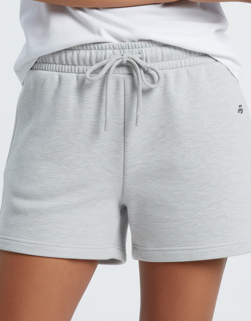 Ladies Athletic Fleece Shorts 120300 - thumbnail 2