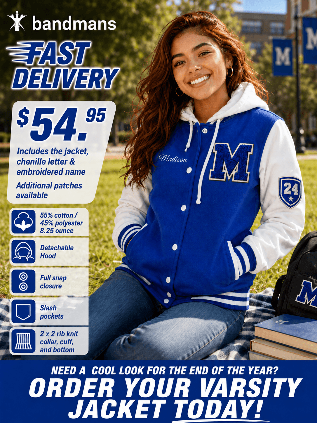 Varsity Letterman Jacket Special VJ7001
