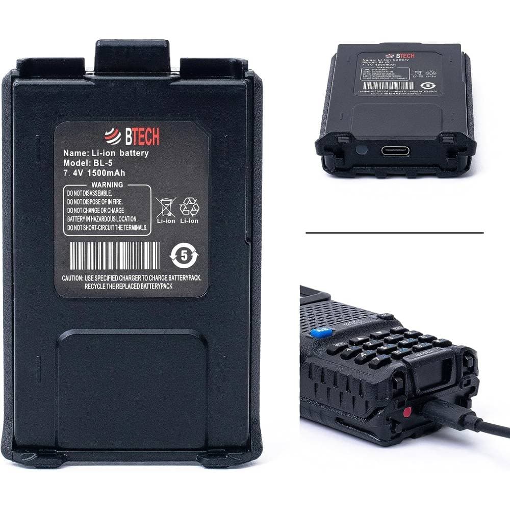 BL-5 USB-C 1500mAh Battery