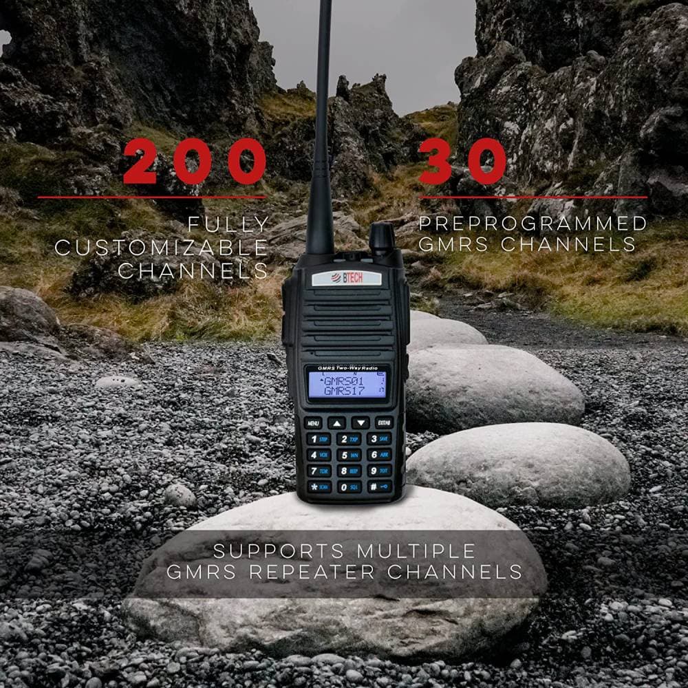BTECH GMRS-V2 Fully Customizable GMRS Radio - thumbnail 2