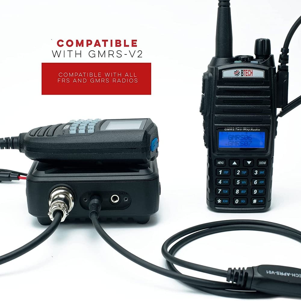 BTECH GMRS-20V2 20W IP67 GMRS Mobile Radio - thumbnail 5