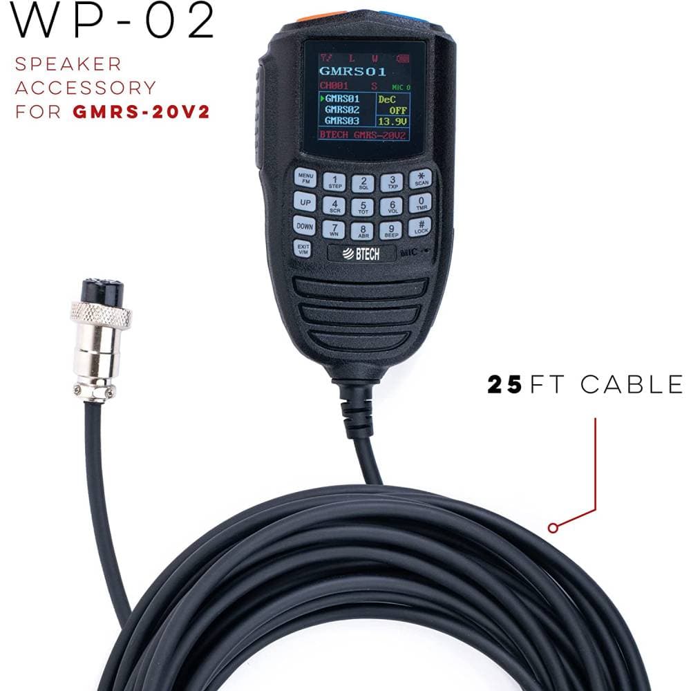 BTECH GMRS-20V2 Enhanced Audio Adaptor Kit - thumbnail 2