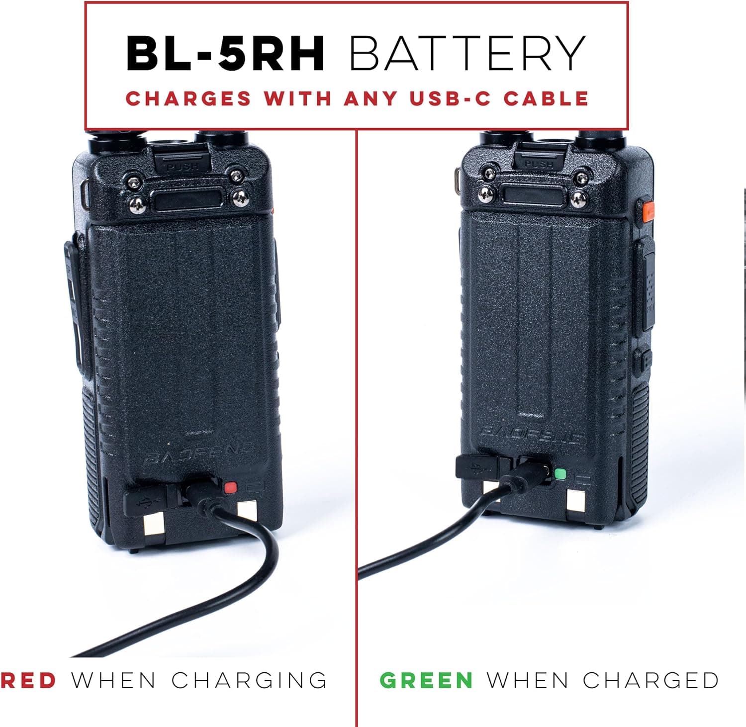 BL-5RH 2500mAh Replacement Battery for BF-F8HP PRO - thumbnail 2