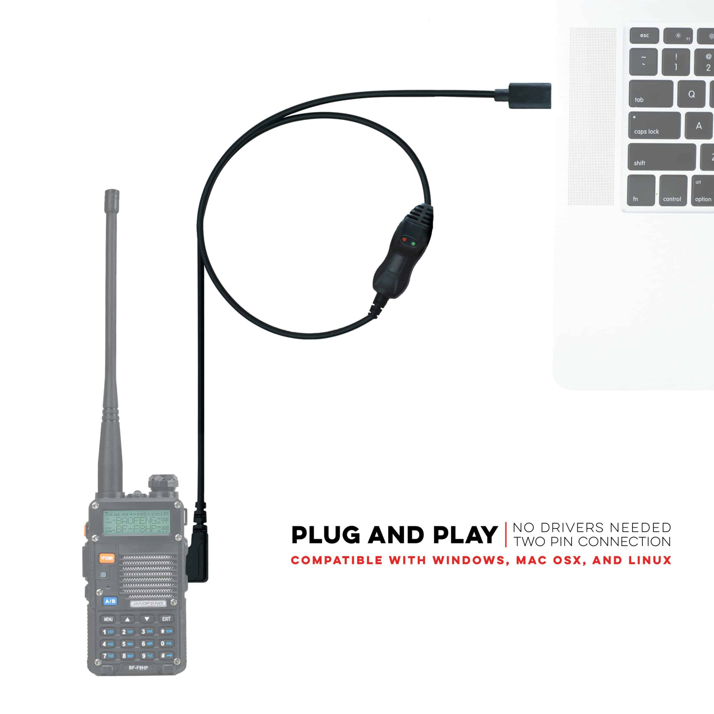 PC03 USB-C Programming Cable - thumbnail 2