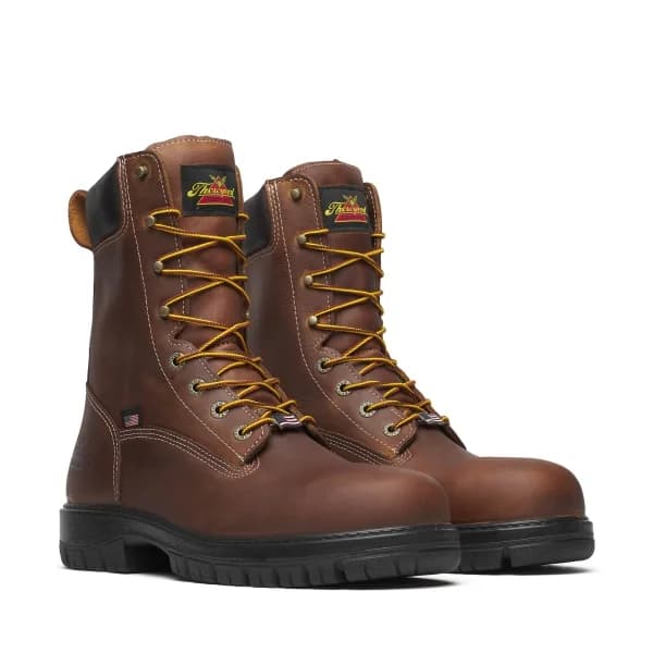 Thorogood Genesis Series – 8″ Bourbon Nano Round Toe