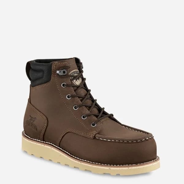 Irish Setter Pipestone 6″ Safety Toe Leather Boot