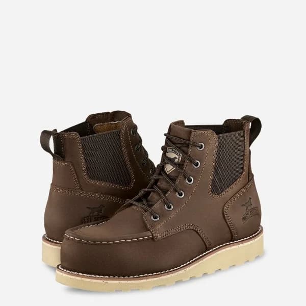 Irish Setter Pipestone 6″ Safety Toe Pull-On Leather Boot - thumbnail 7