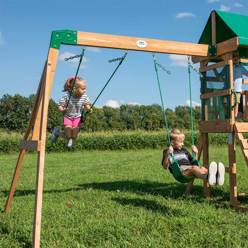 Backyard Discovery Buckley Hill Swing Set - thumbnail 4