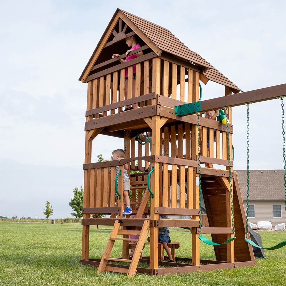 Backyard Discovery Highlander Swing Set - thumbnail 2