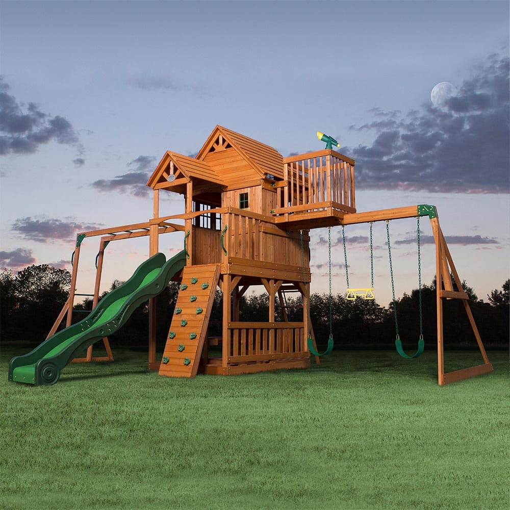 Backyard Discovery Skyfort II Swing Set - thumbnail 3