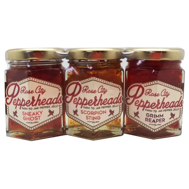 Rose City Pepperheads | Mini Triple Threat Jelly