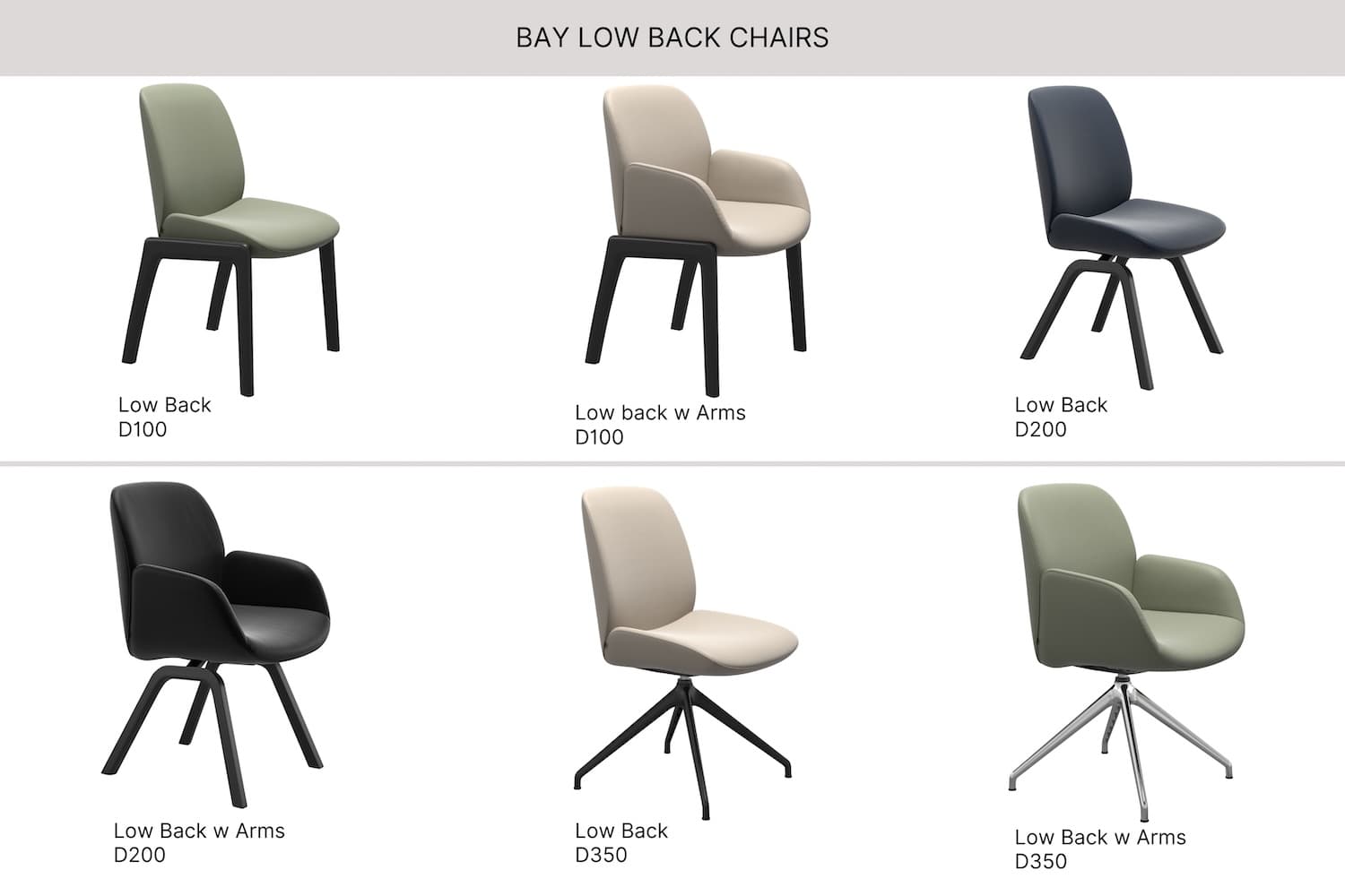 Bay Office Chair Low Back - thumbnail 4