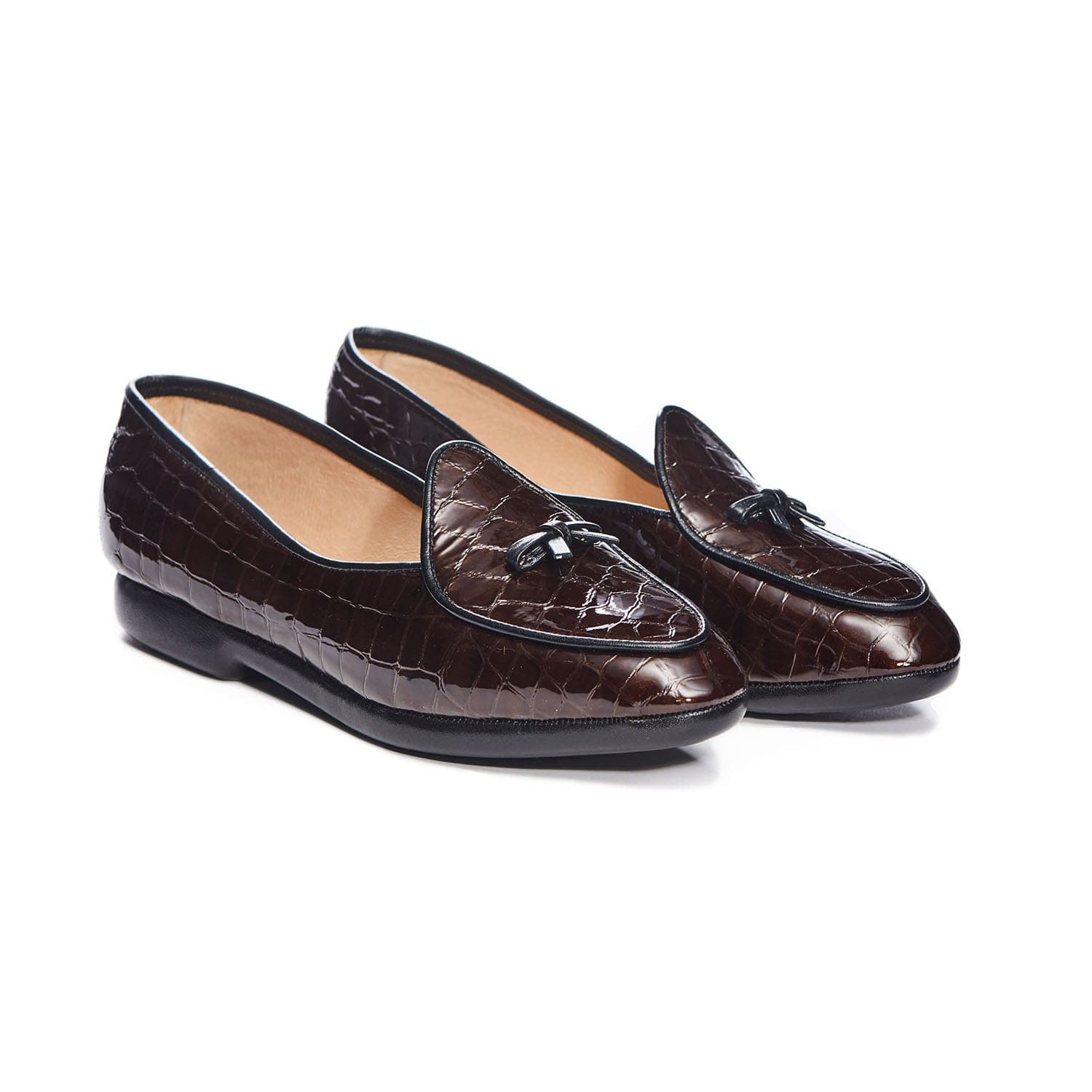 Croco Patent Calf