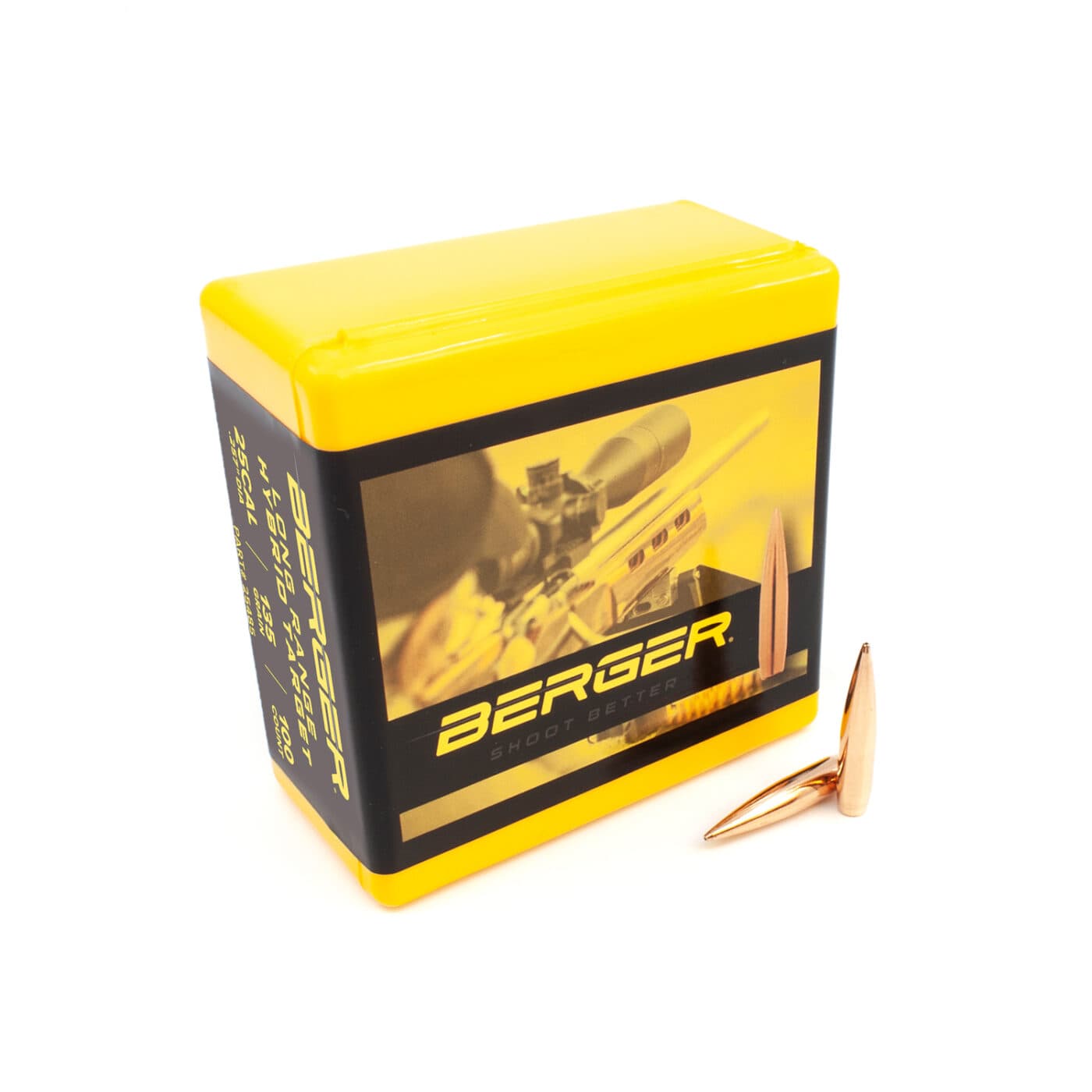 25 Caliber 135 Grain Long Range Hybrid Target Rifle Bullet - thumbnail 2