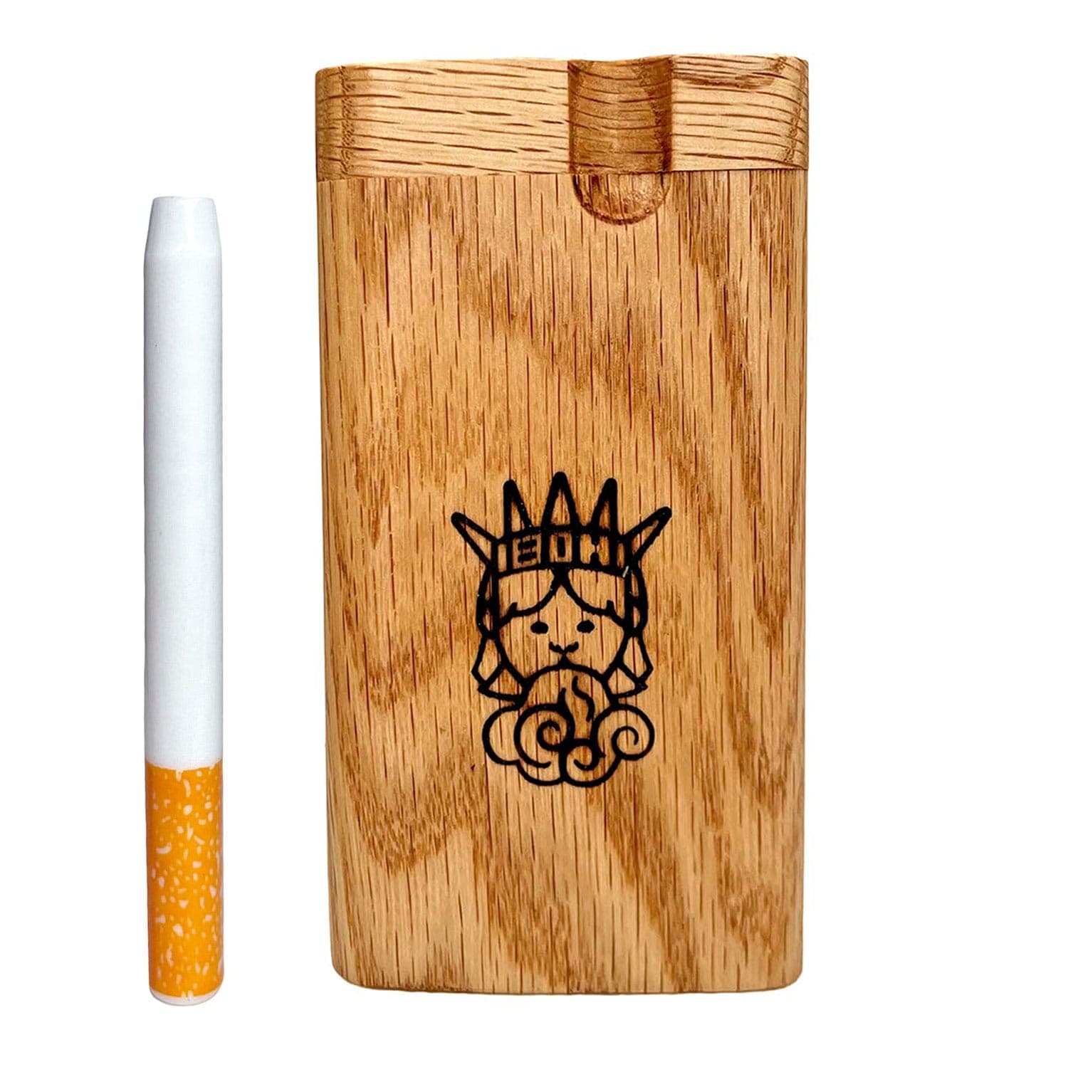 One Hitter Dugout – Oak Wood