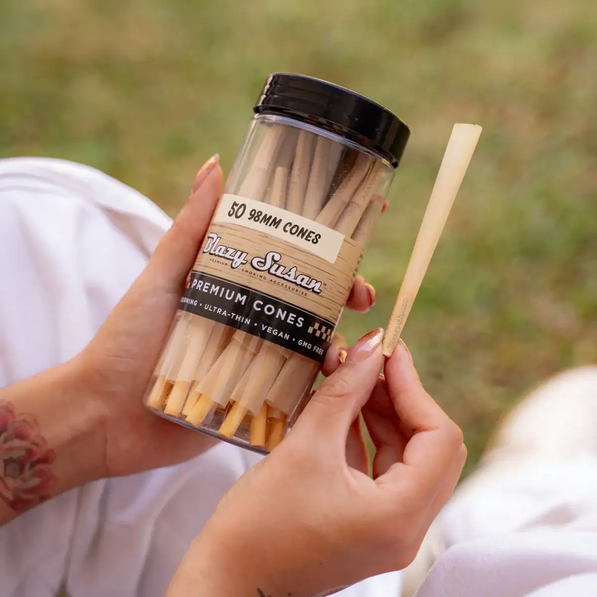 Pre-Rolled Cones – 50 Pack – 1 1/4″ | Blazy Susan - thumbnail 2