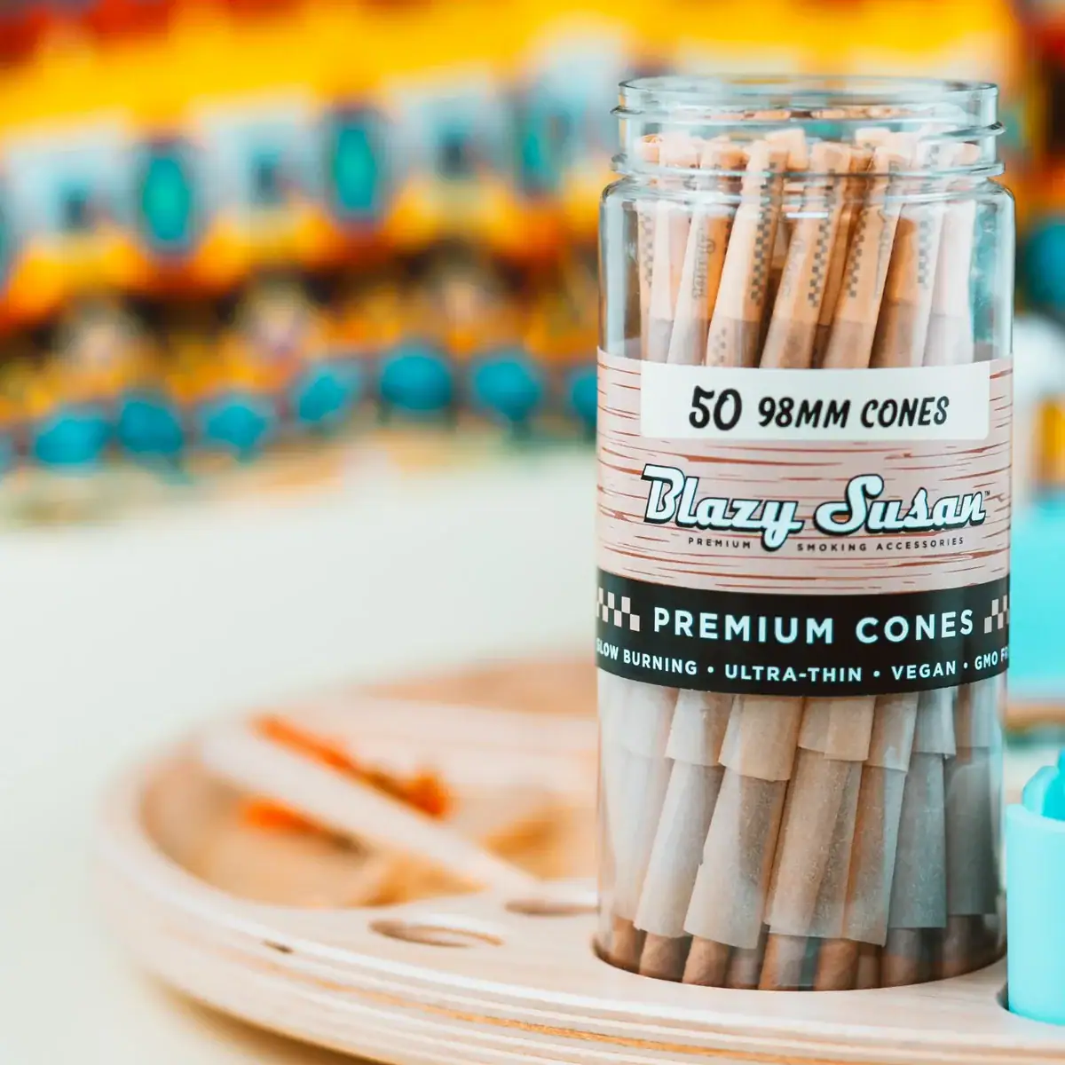 Pre-Rolled Cones – 50 Pack – 1 1/4″ | Blazy Susan - thumbnail 3