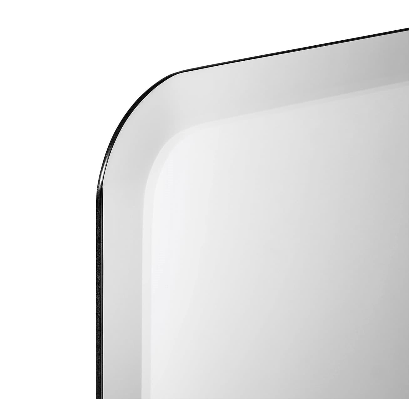 Frameless Beveled Rounded Rectangle Mirror - thumbnail 4