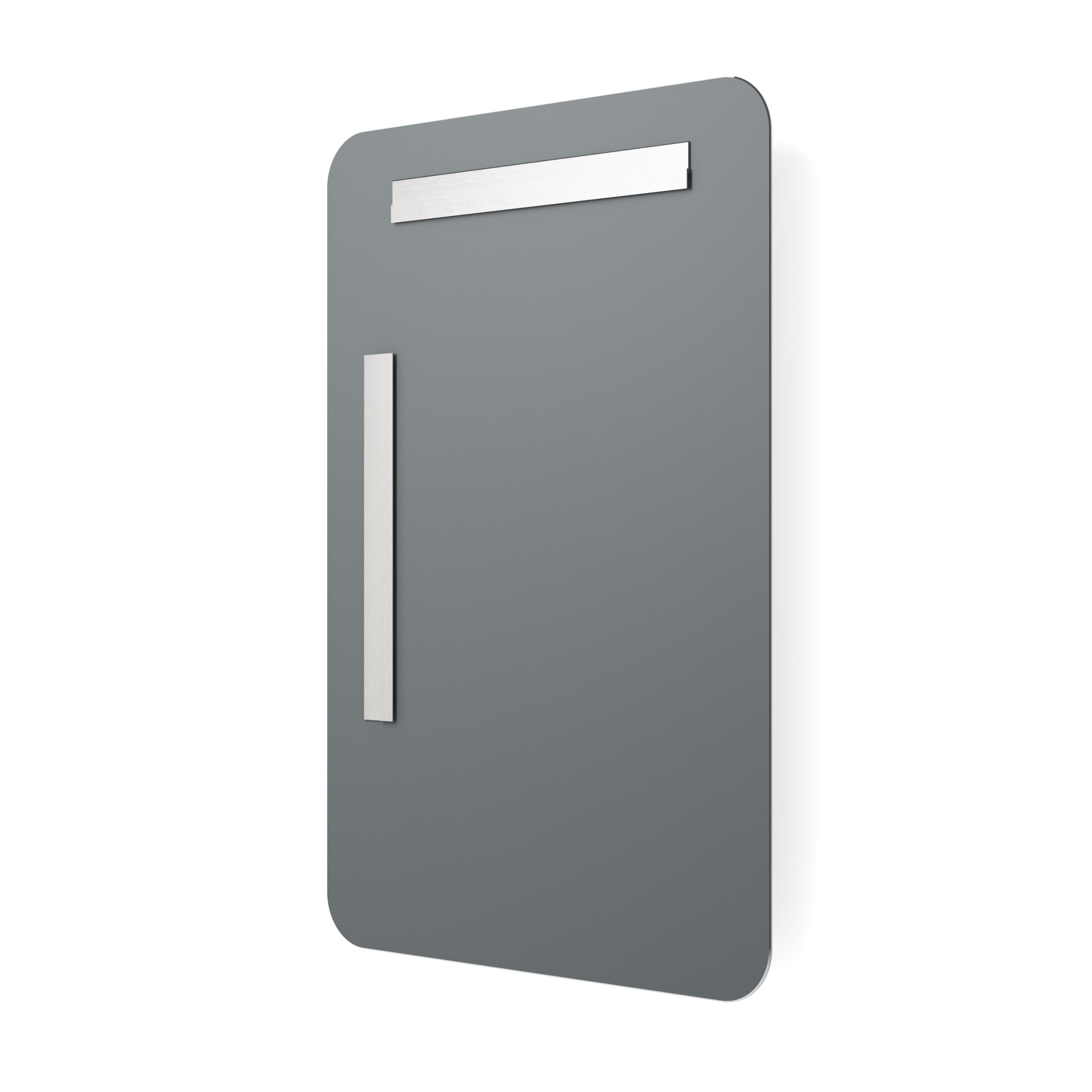Frameless Beveled Rounded Rectangle Mirror - thumbnail 5