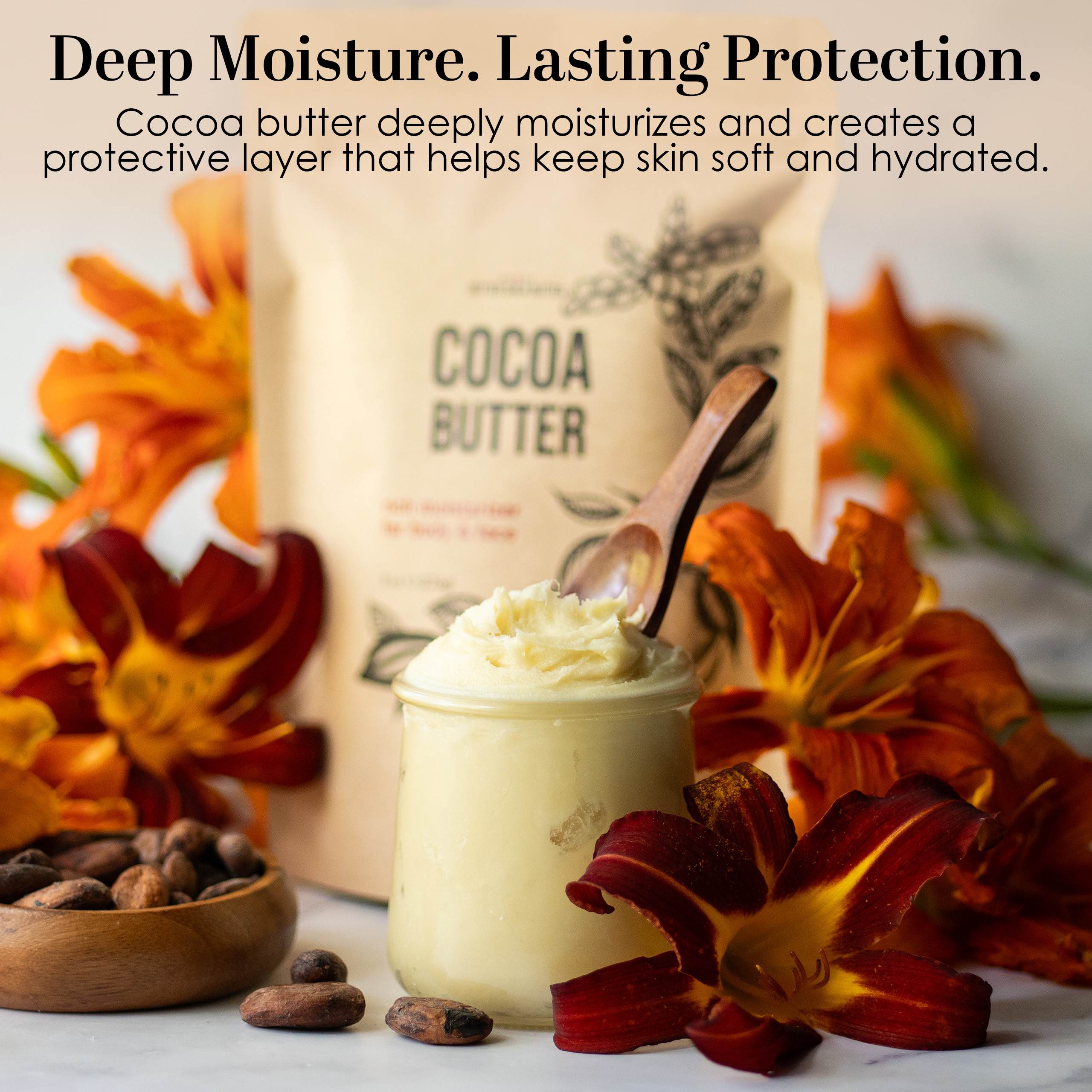 Unrefined Cocoa Butter (16 oz) - thumbnail 2