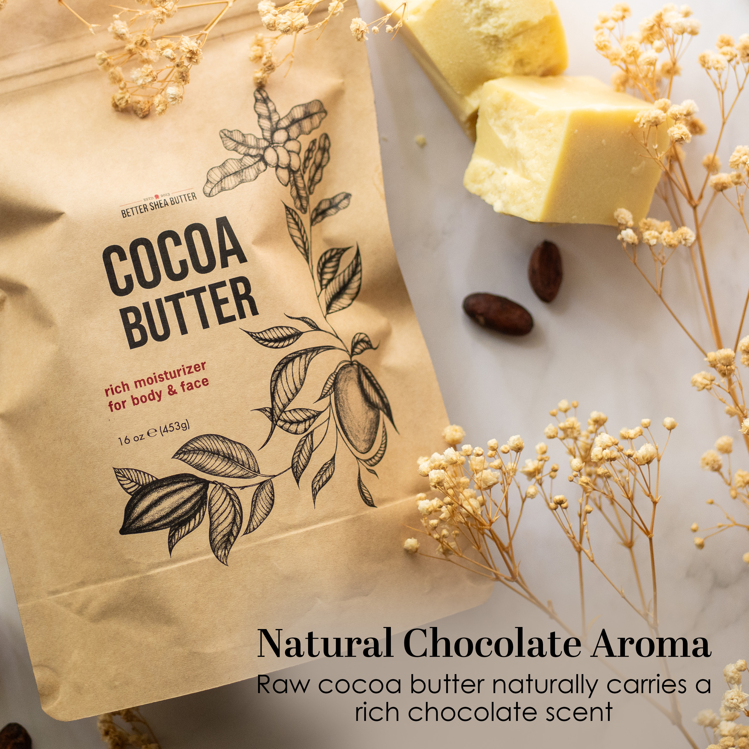 Unrefined Cocoa Butter (16 oz) - thumbnail 8