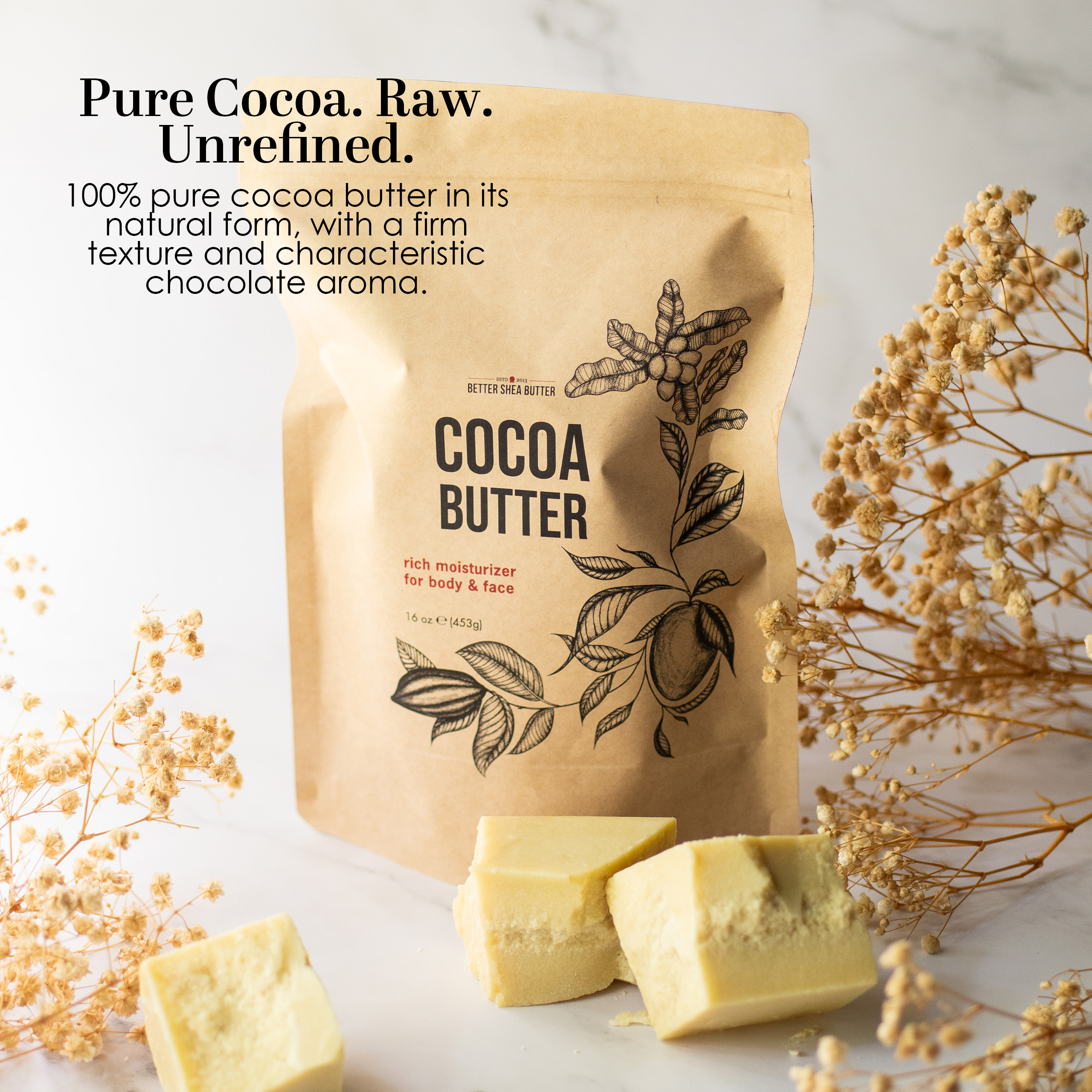 Unrefined Cocoa Butter (16 oz) - thumbnail 4