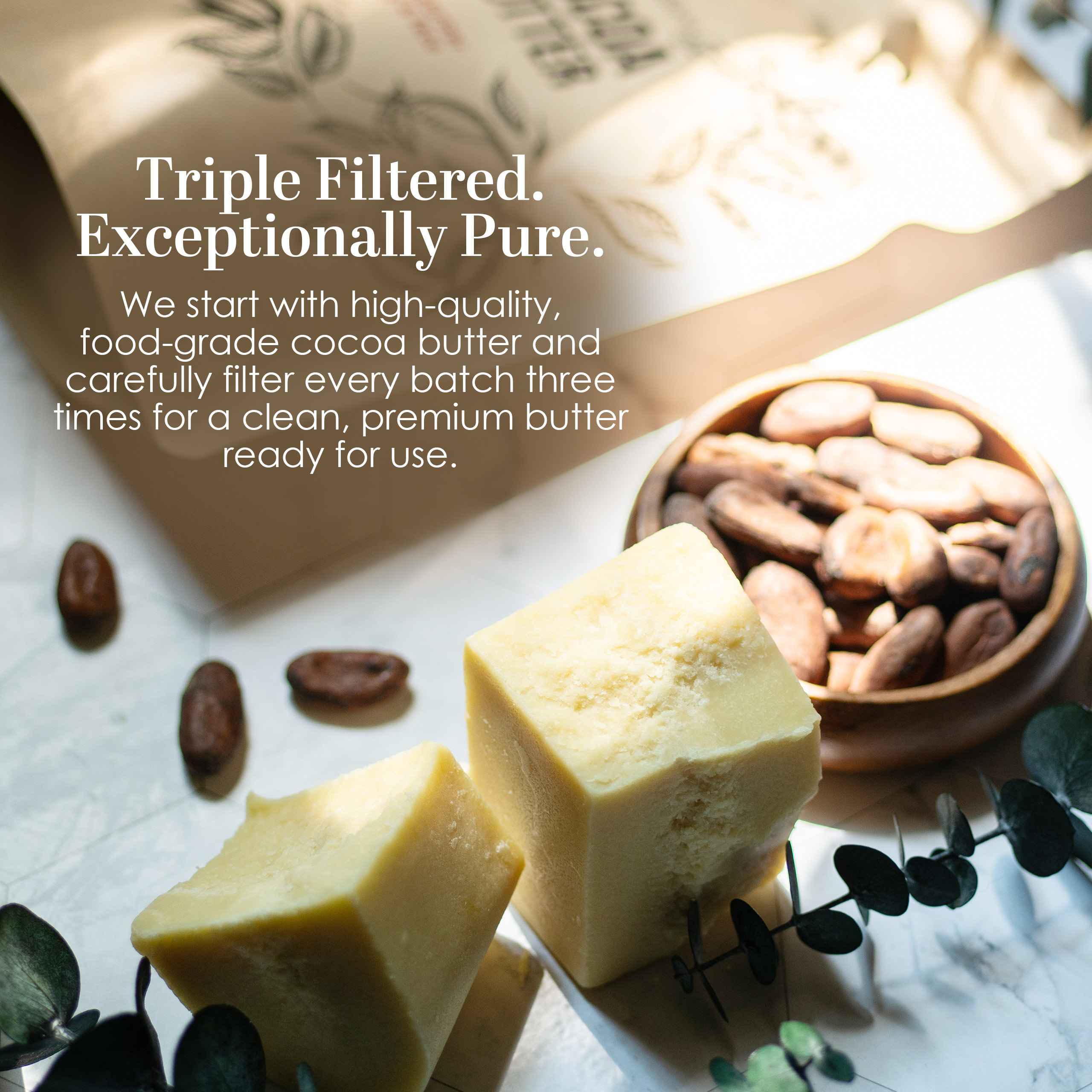 Unrefined Cocoa Butter (16 oz) - thumbnail 3