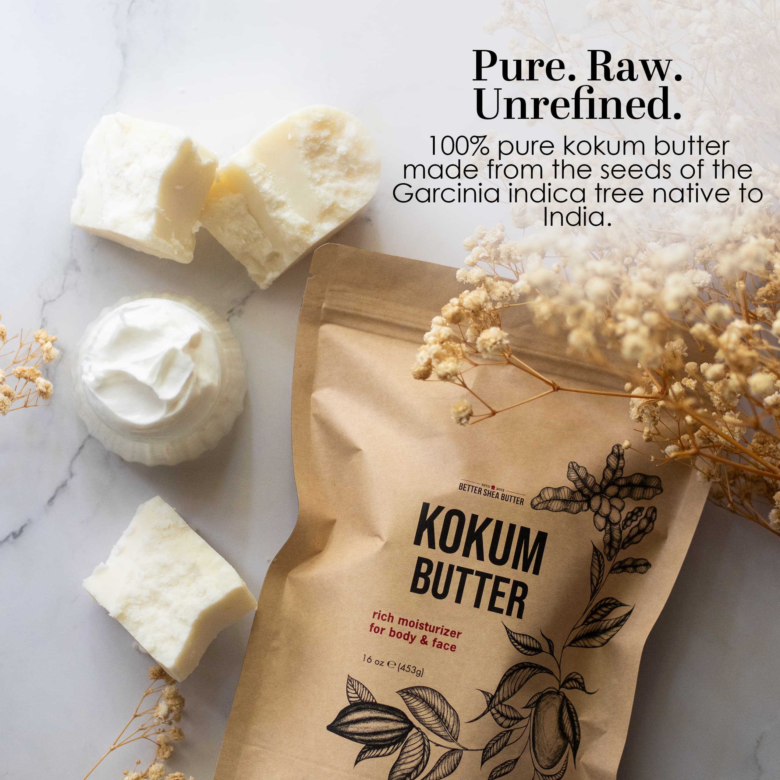 Kokum Butter Bulk (5lb) - thumbnail 3