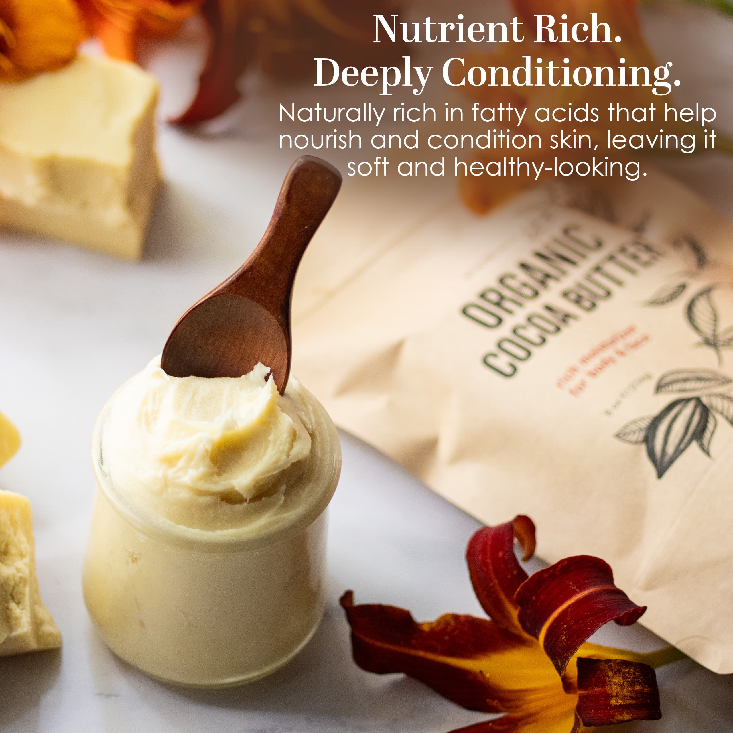 Certified Organic Cocoa Butter (8 oz) - thumbnail 3