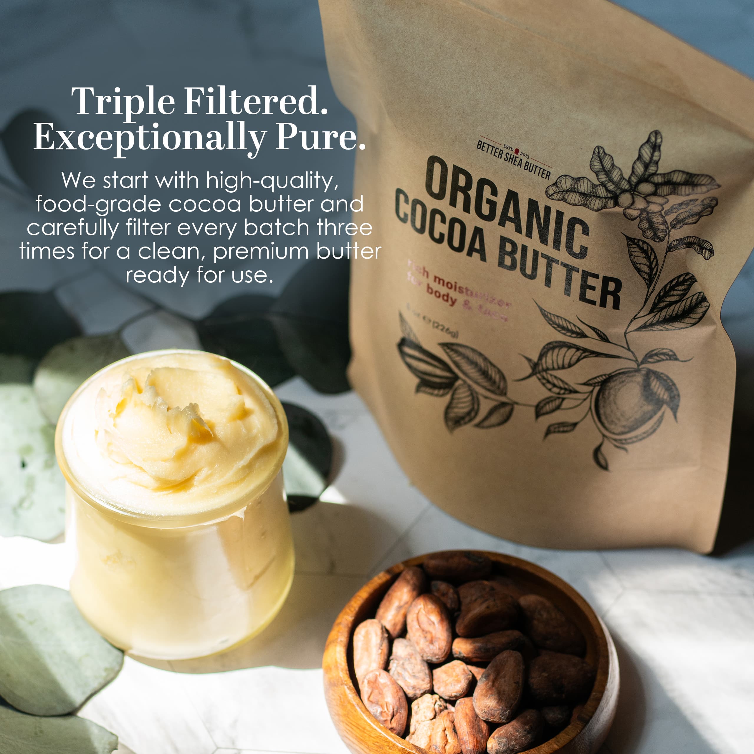 Certified Organic Cocoa Butter (8 oz) - thumbnail 7
