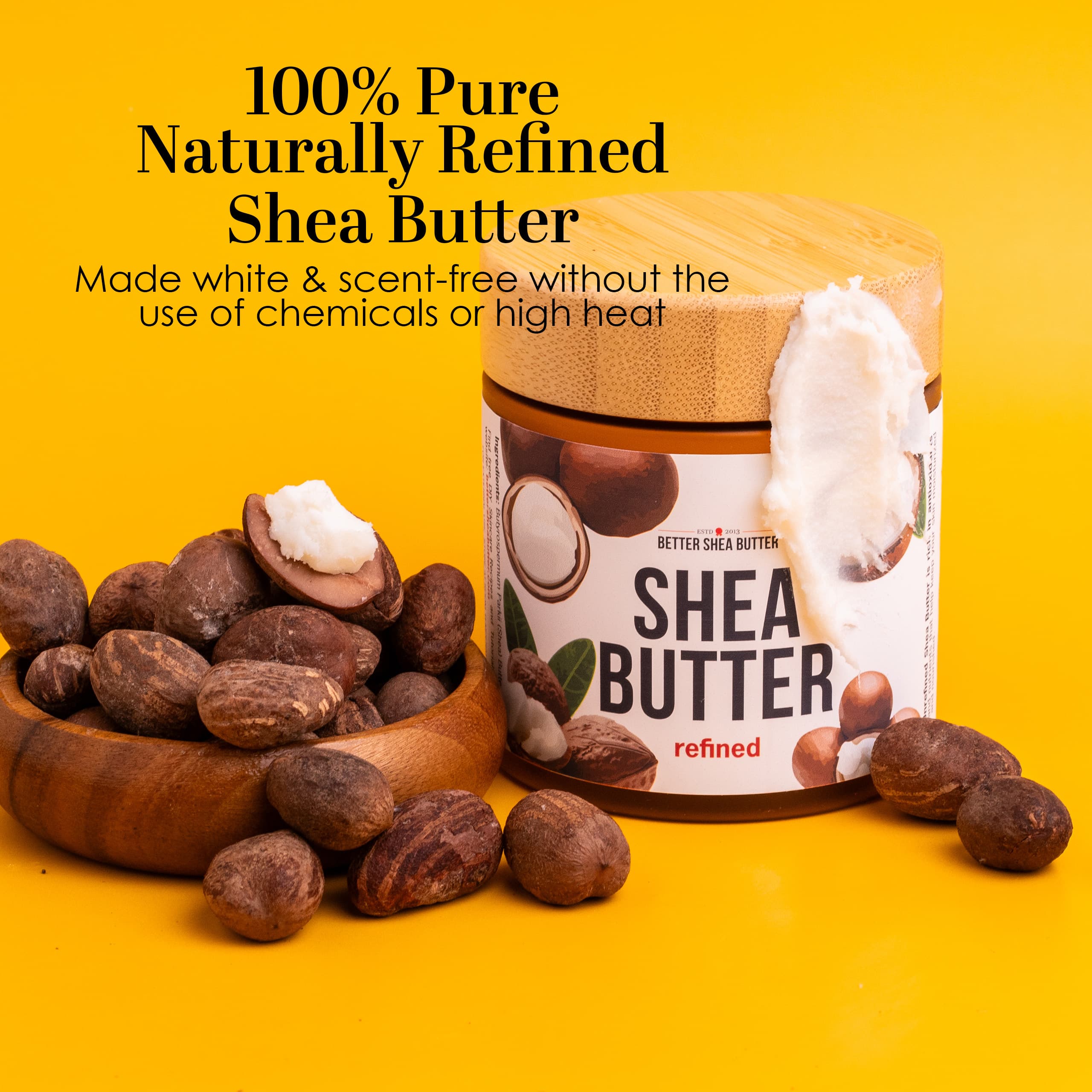 Refined Shea Butter (8 oz Jar) - thumbnail 2