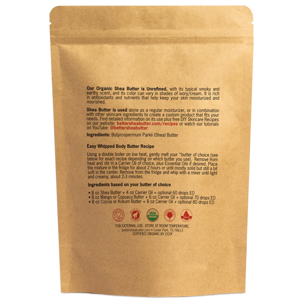 Organic Shea Butter – Unrefined (8 oz) - thumbnail 8