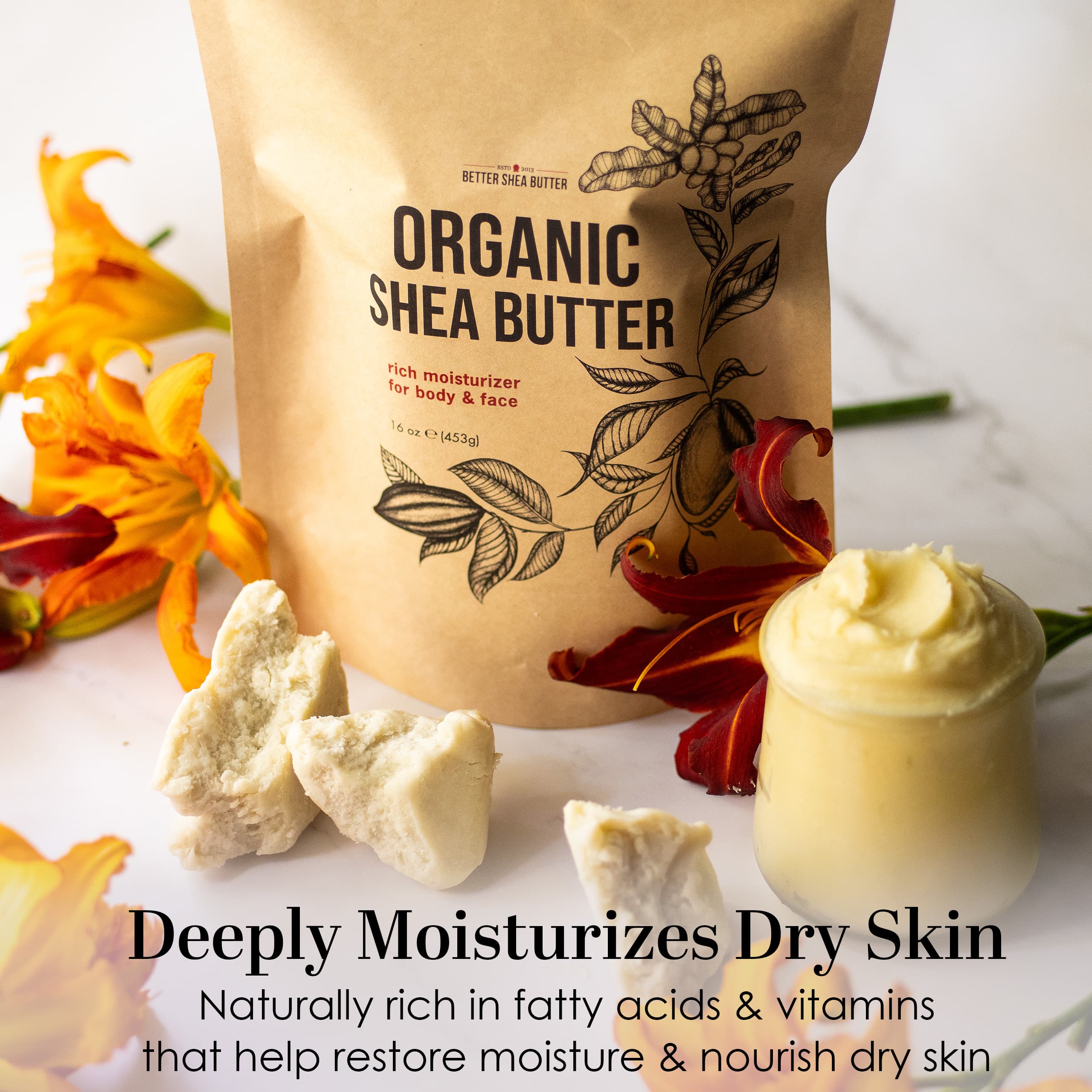Organic Shea Butter Bulk – Unrefined (5LB) - thumbnail 5
