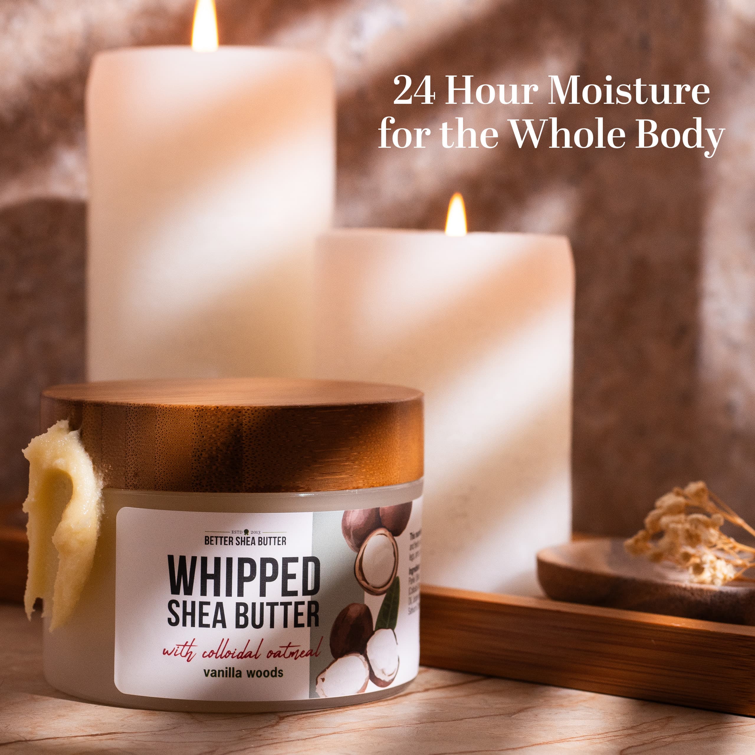 Whipped Shea Butter with Colloidal Oatmeal – Vanilla Woods - thumbnail 7