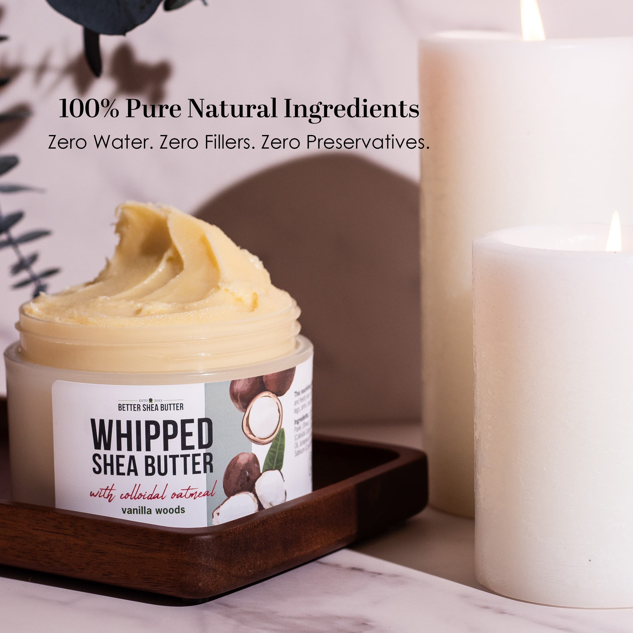 Whipped Shea Butter with Colloidal Oatmeal – Vanilla Woods - thumbnail 6