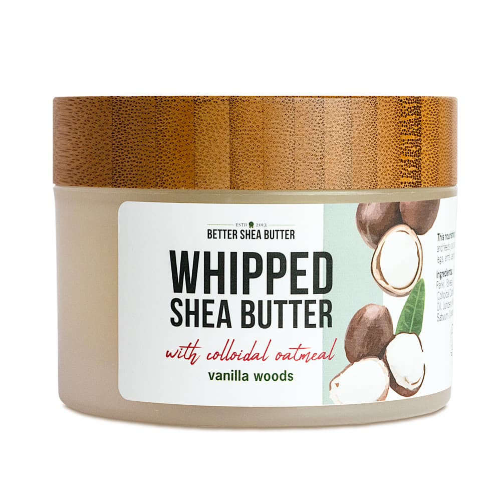 Whipped Shea Butter with Colloidal Oatmeal – Vanilla Woods - thumbnail 8