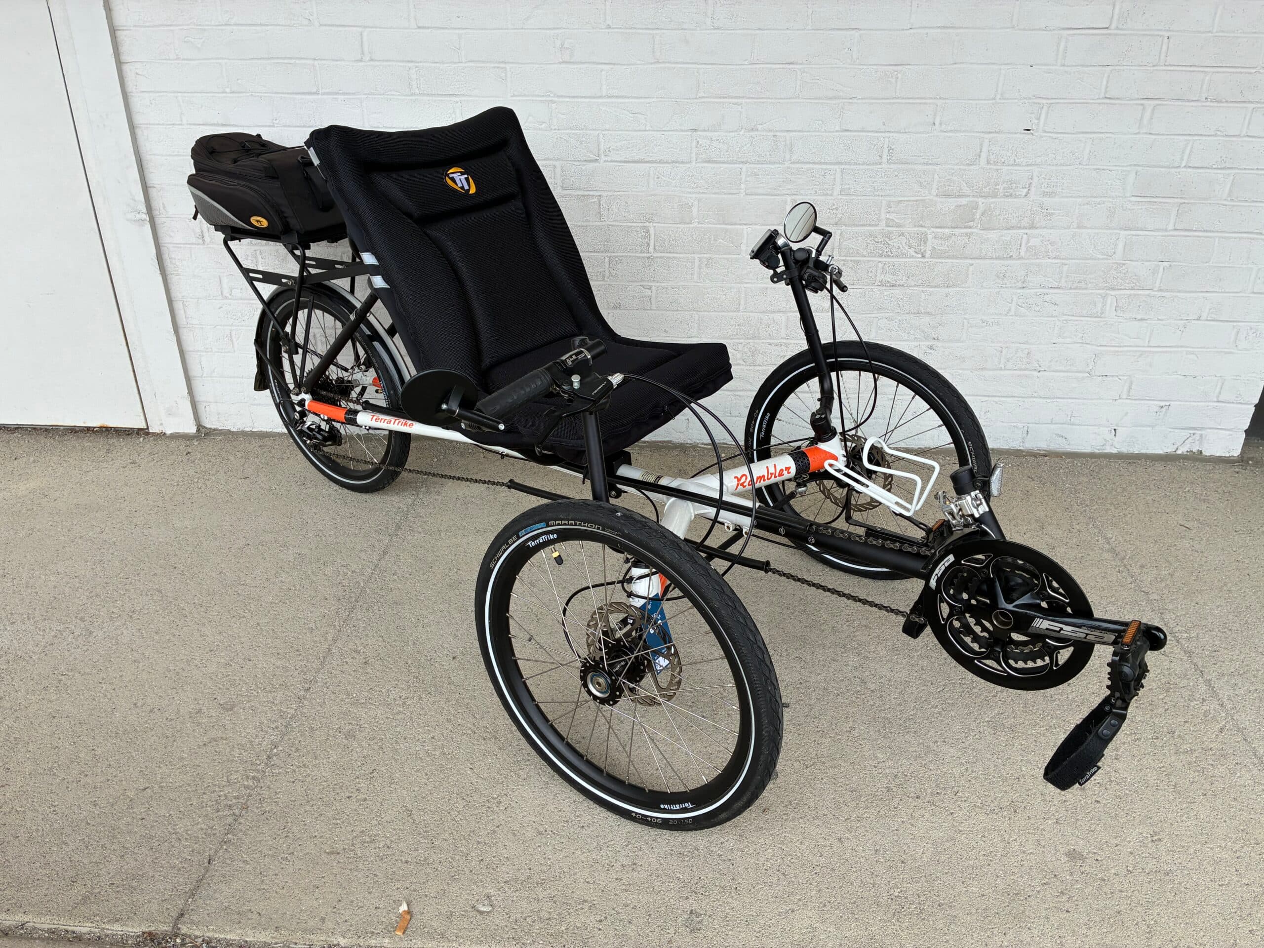 Used Terra Trike Rambler White/Orange (IN STOCK!)