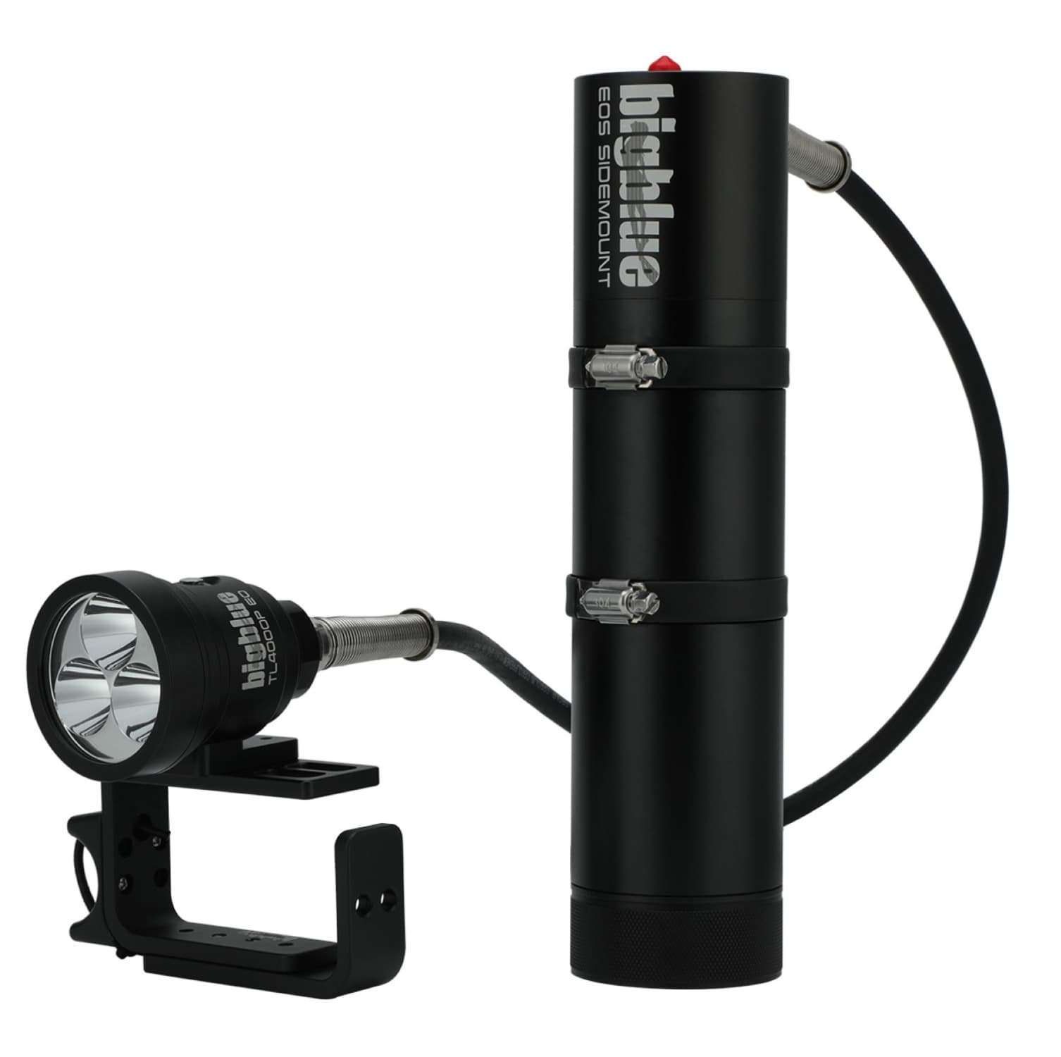 4000-Lumen Tech Light – Side Mount EOS (Black, Blue, or Pink) <span class="screen-reader-text">SKU: TL4000P EOS SIDEMOUNT</span>