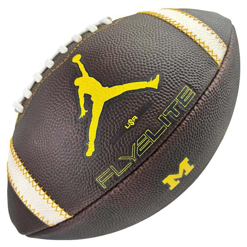 Official 2025 Michigan Wolverines Jordan Fly Elite Game Football