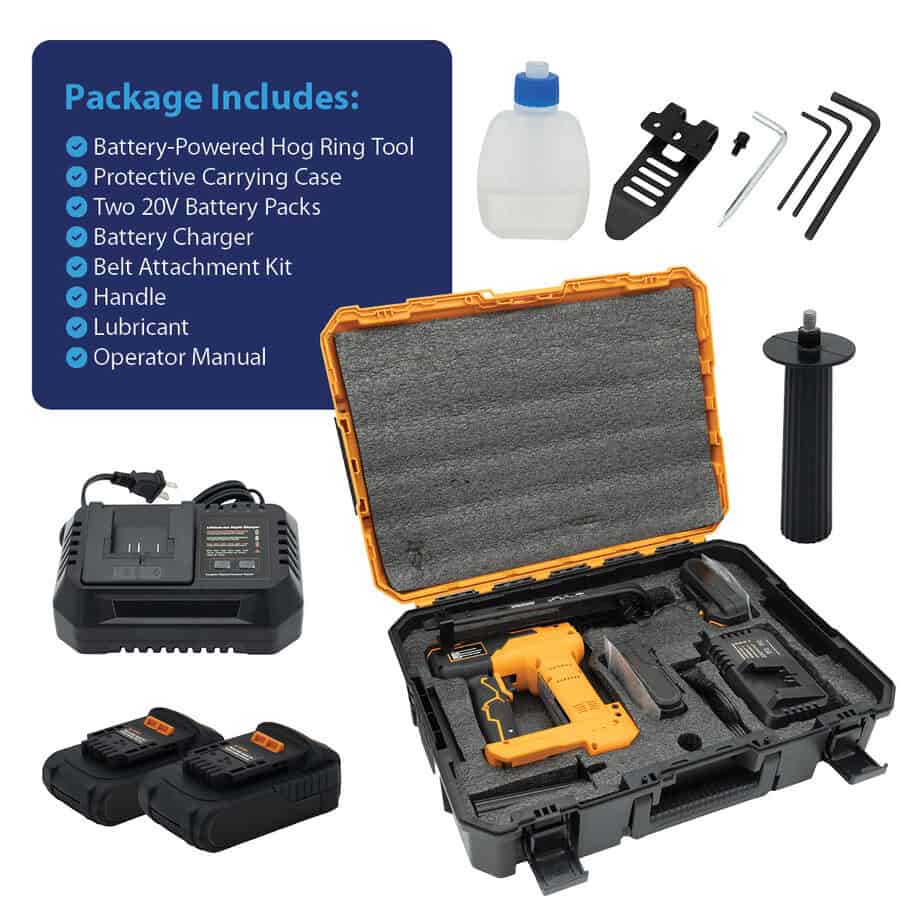Battery-Operated Hog Ring Tool - thumbnail 5