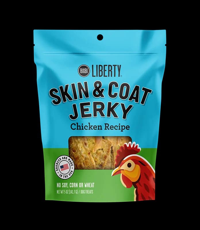 Liberty® Skin & Coat Jerky Treats for Dogs – Chicken Recipe