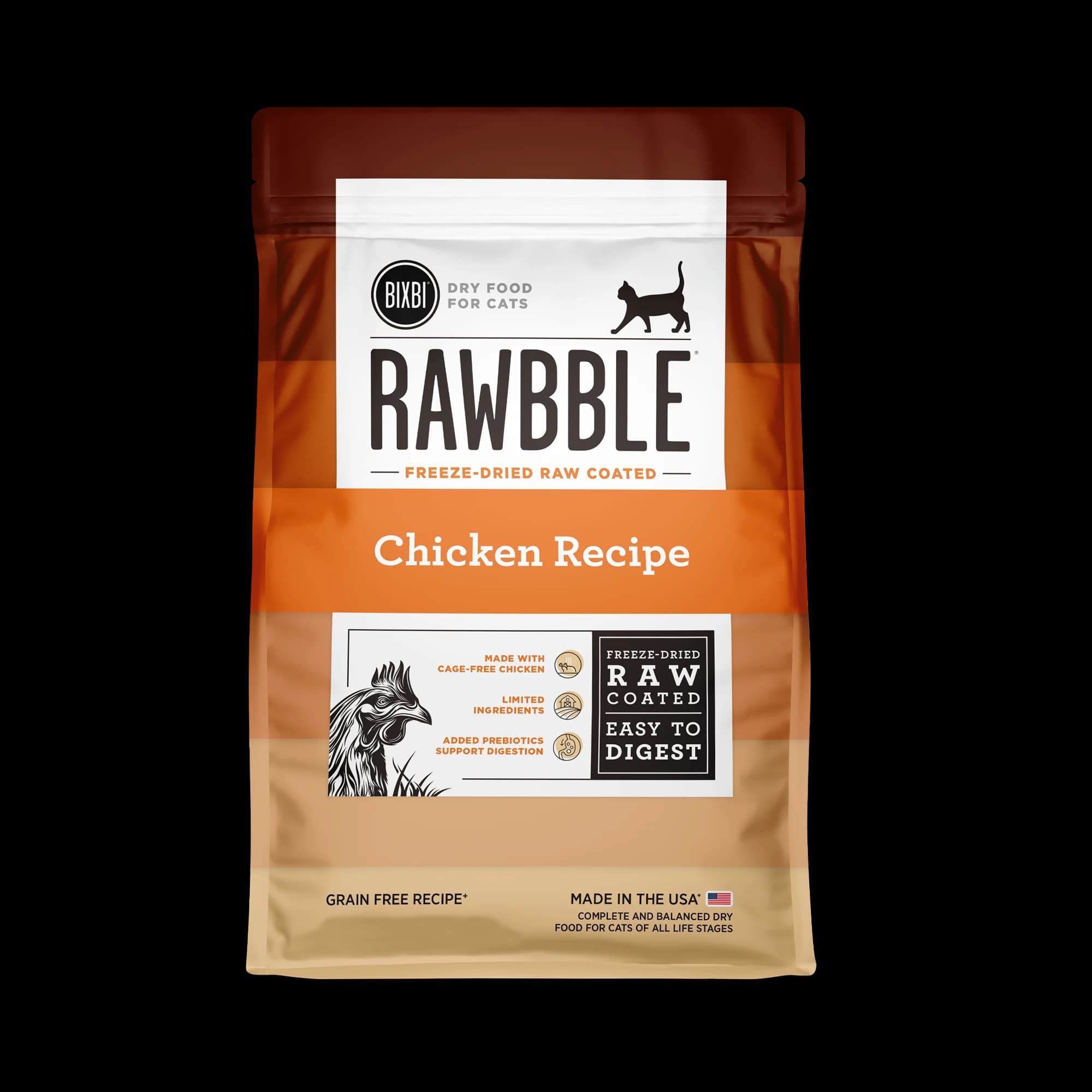 Rawbble® Dry Food for Cats – Chicken Recipe