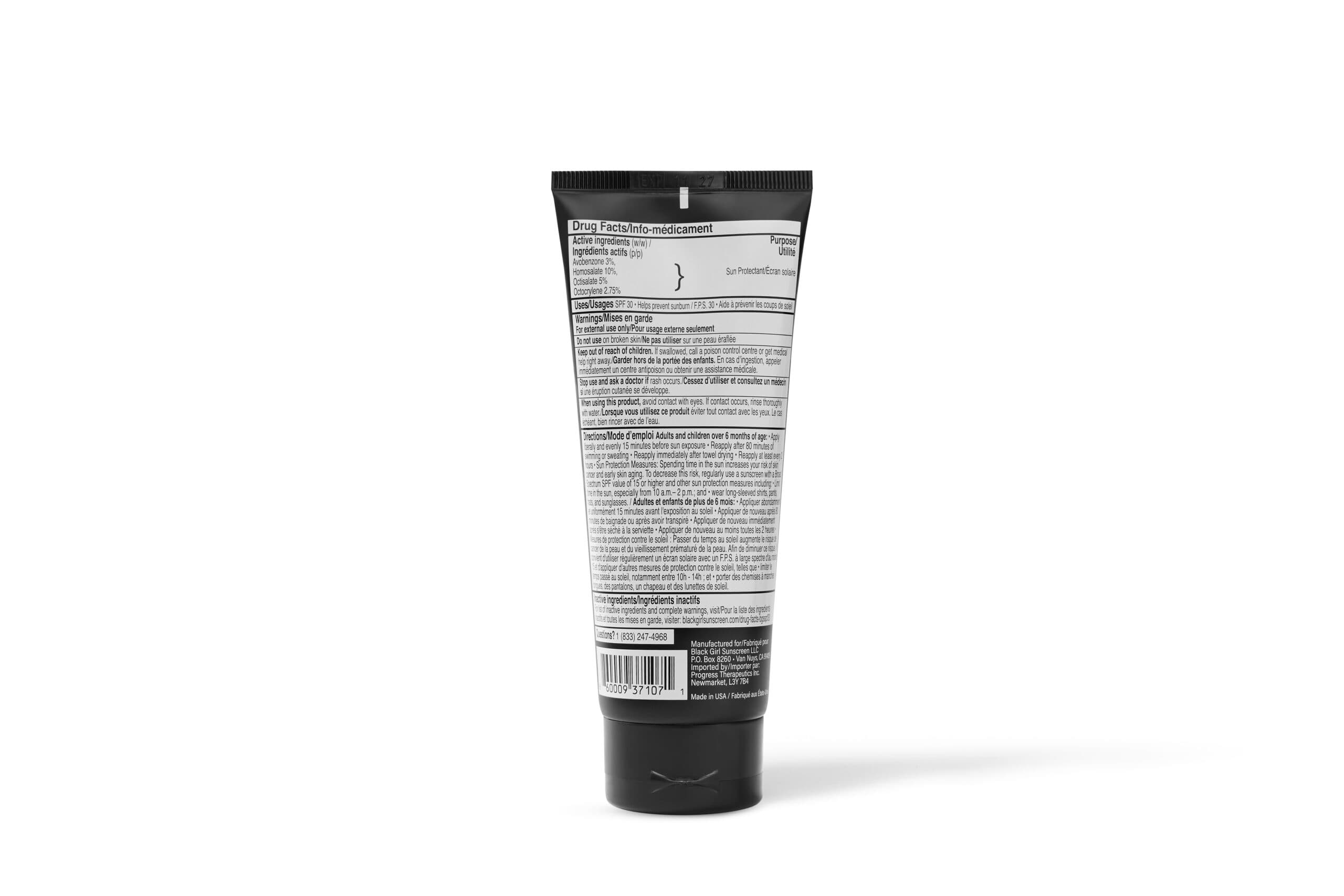 Black Girl Sunscreen SPF 30 (CANADA) - thumbnail 3