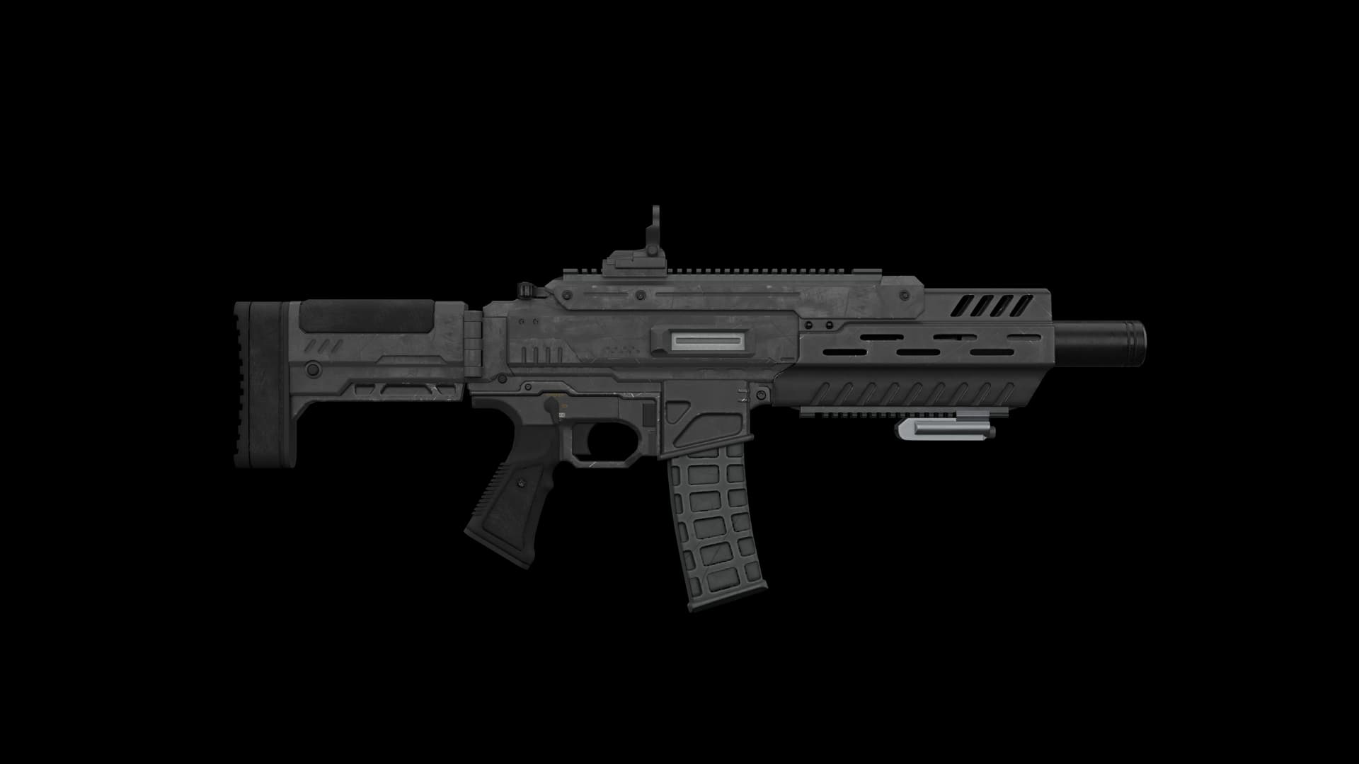 Custom Order | AR-59 Suppressor | Helldivers – 3d model
