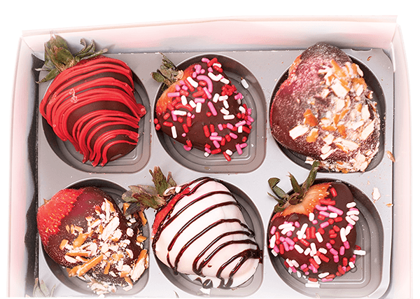 6 Assorted Strawberries