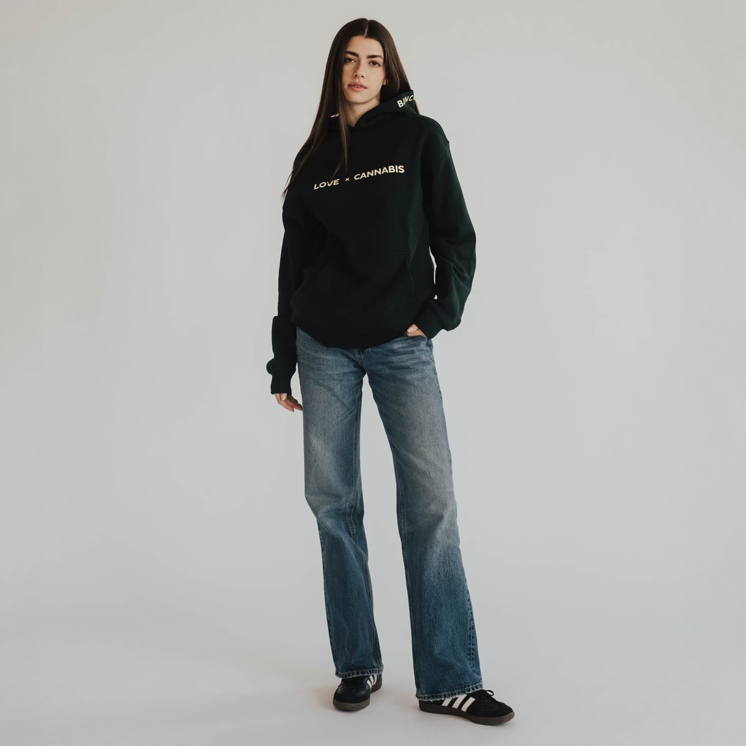 Love x Cannabis Hoodie - thumbnail 4