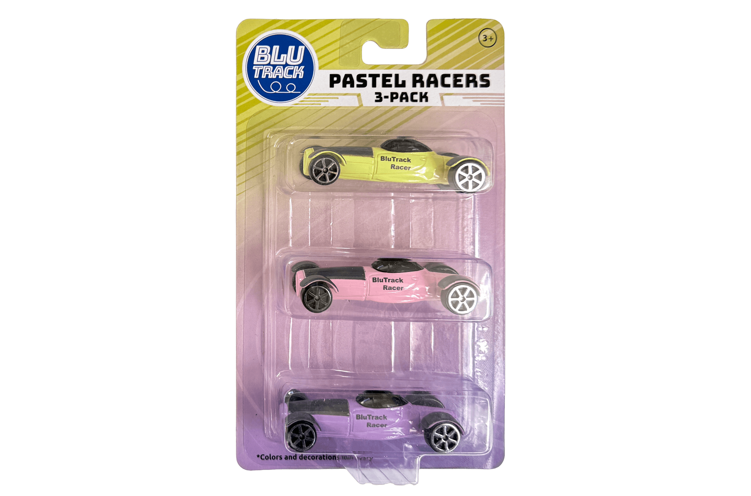 Blu Track® Pastel Racers (3-Pack) - thumbnail 2